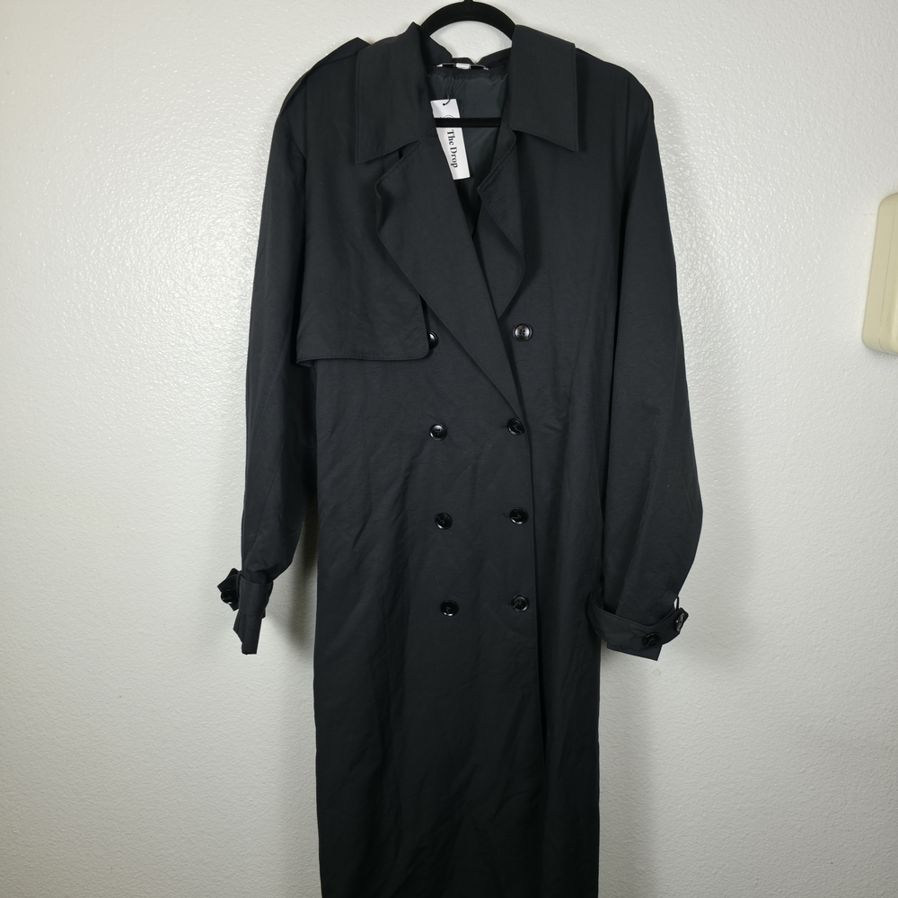 Classic Black Trench Coat